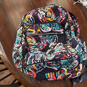 Vera Bradley Butterfly Flutter XL Campus Backpack